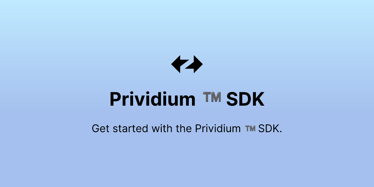 Prividium™ SDK - ZKsync Docs