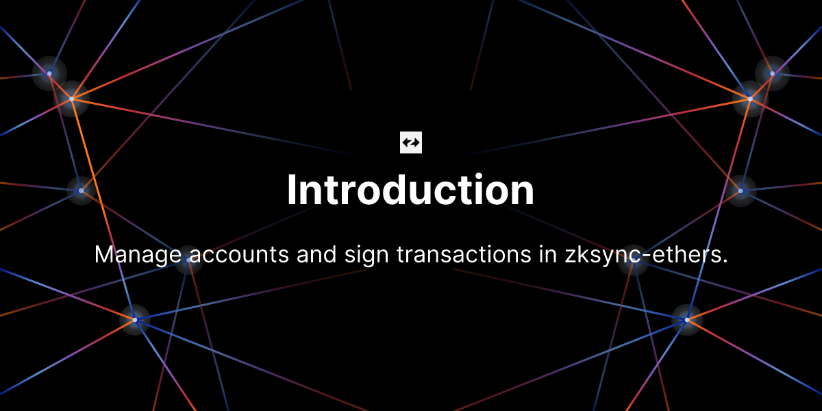 Introduction - ZKsync Docs