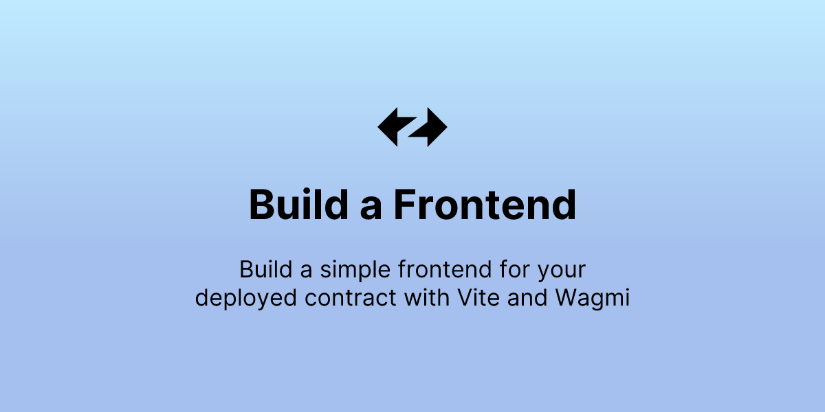 Build a Frontend - ZKsync Docs